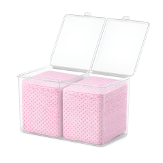 BAFI Sada Ubrousky perforované a Box pro manikúru