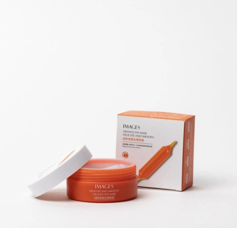 IMAGES Parches de hidrogel para debajo de los ojos Orange, 60 uds.