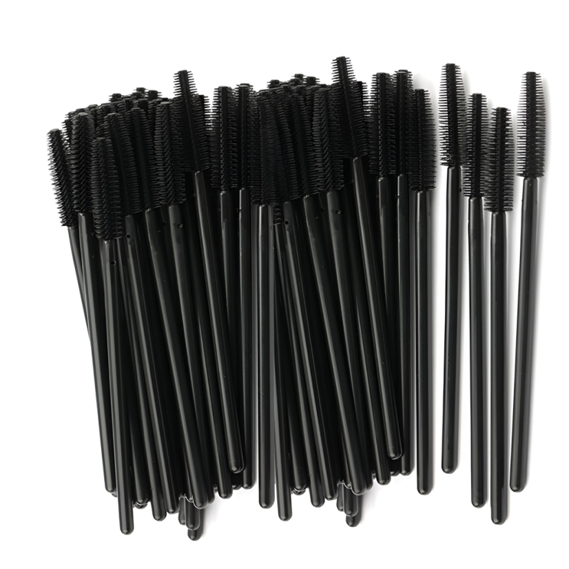 Cepillos de silicona para pestañas, 5 piezas