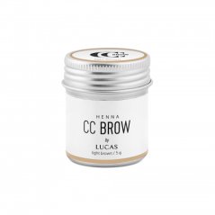 LUCAS COSMETICS - henna na obočí světlé hnědá, 5 g