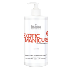 FARMONA Exotic manicure - crema revitalizante para manos y uñas, 500 ml