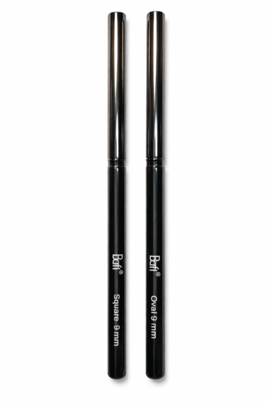 BAFI Set de pinceles para gel Square & Oval - 2 pc
