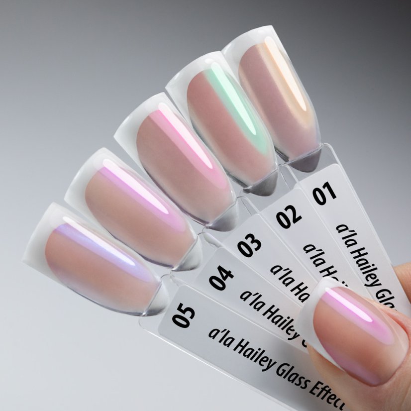 ALLELAC - pigment na nehty Hailey glass effect N5