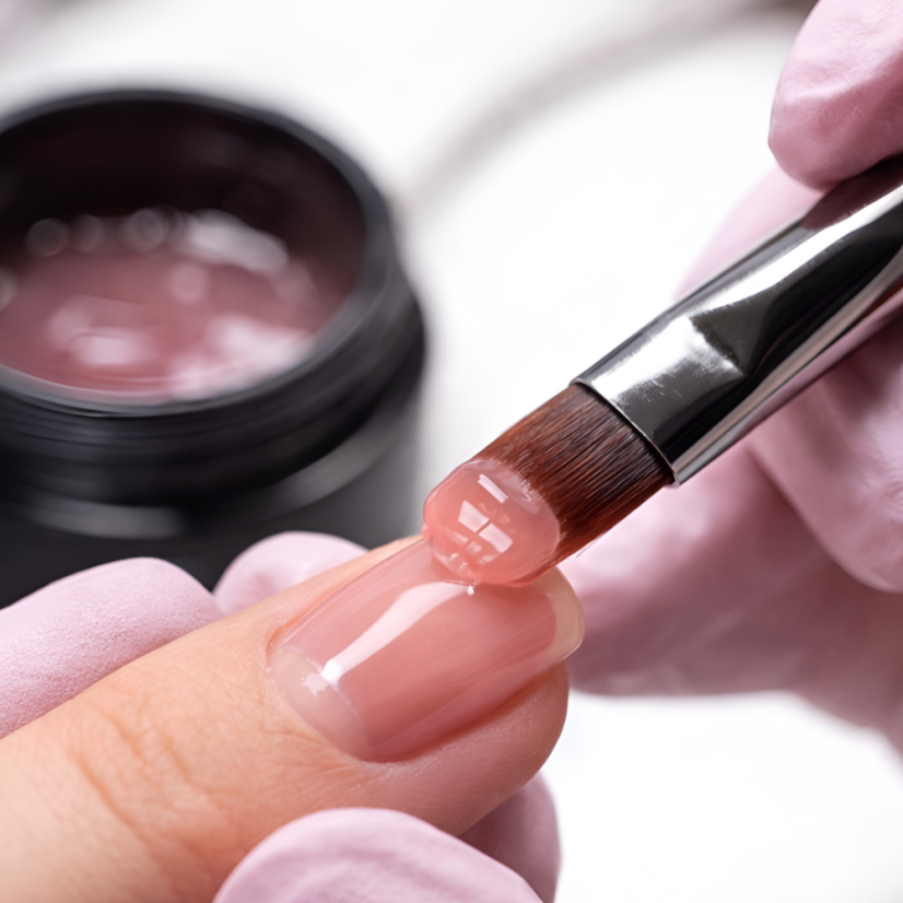 BAFI Set de pinceles para gel Square & Oval - 2 pc