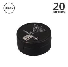 Hilo negro para cejas 20m