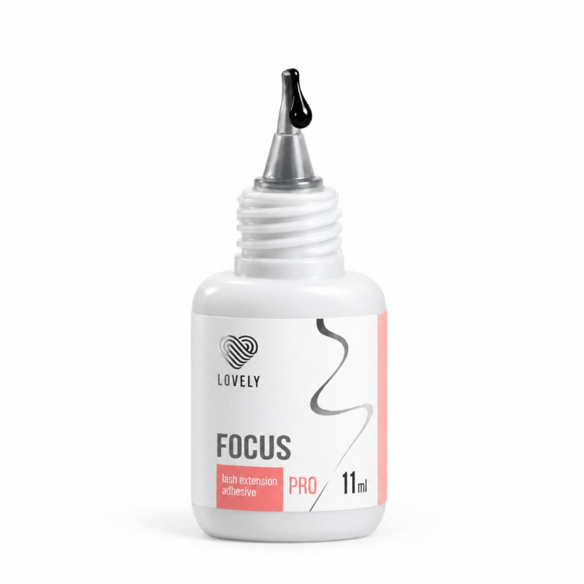 LOVELY Focus Pegamento de pestañas, 11 ml