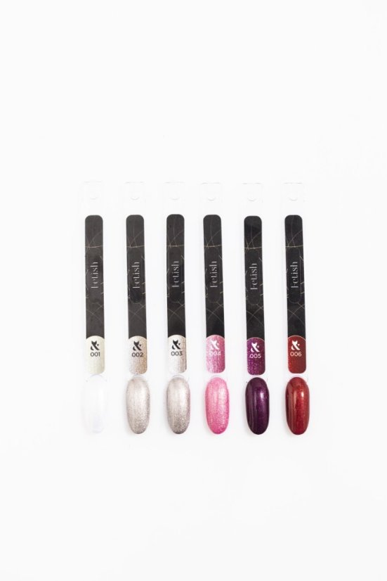 F.O.X - gel lak "Fetish" 001, 7 ml