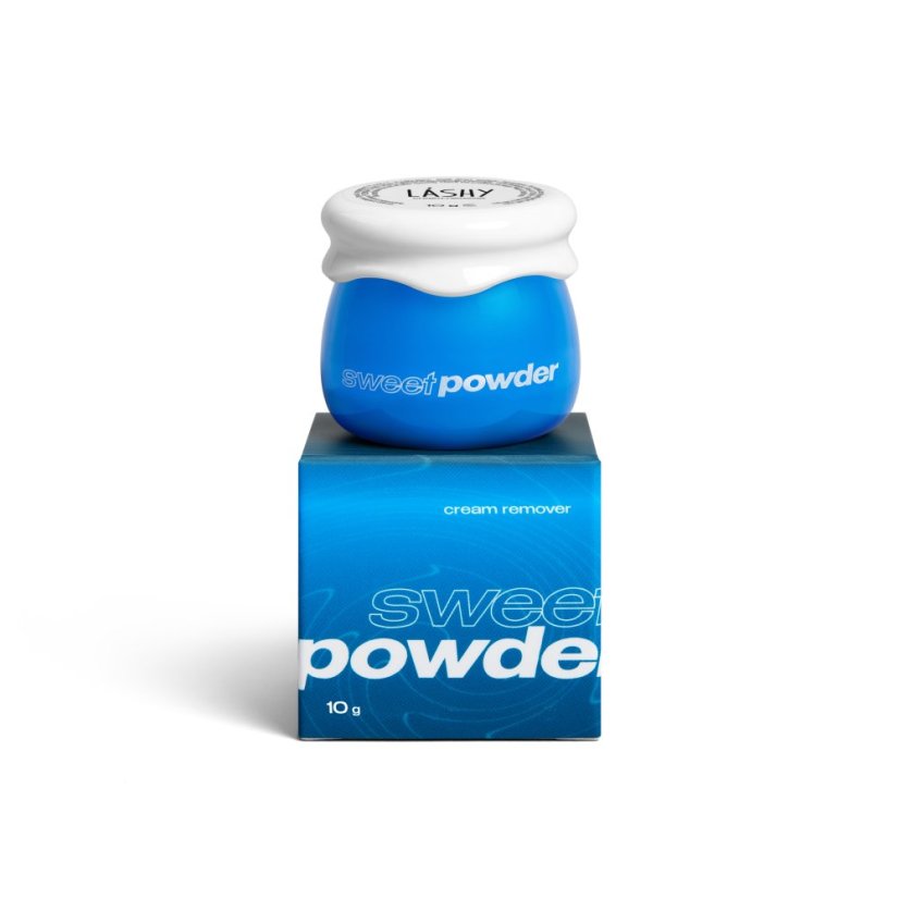 LASHY Sweet powder - crema para eliminar las pestañas, 10 g