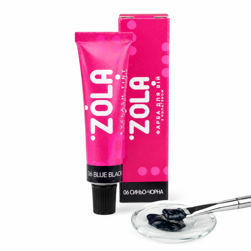 ZOLA Blue Black Barva na řasy, 15 ml