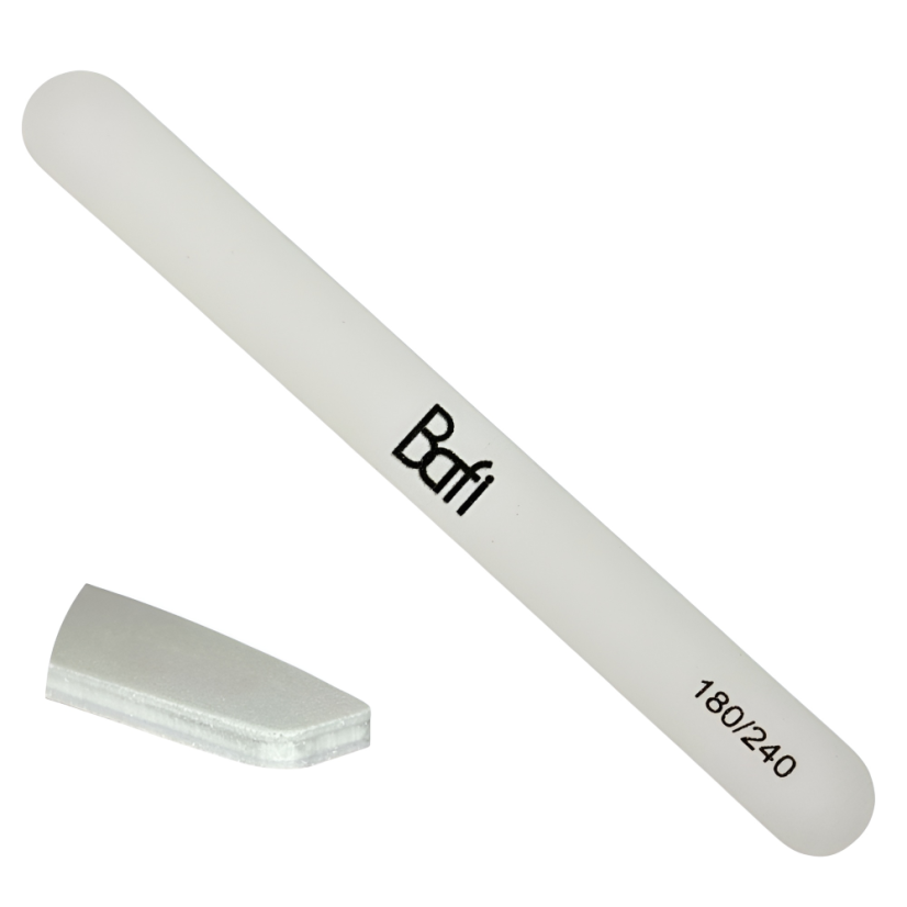 BAFI Premium 180/240 - jednorázový pilník na nehty rovný
