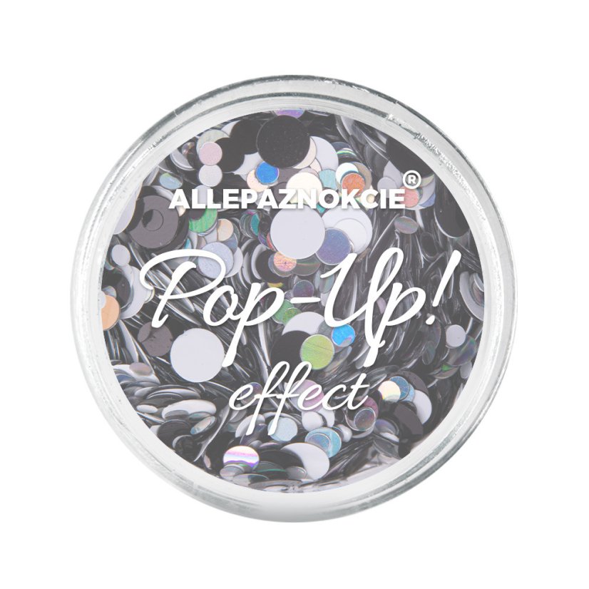 ALLEPAZNOKCIE - diseño de uñas confeti efecto Pop-Up! 12
