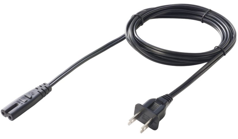Cable de alimentación para lámpara UV/LED