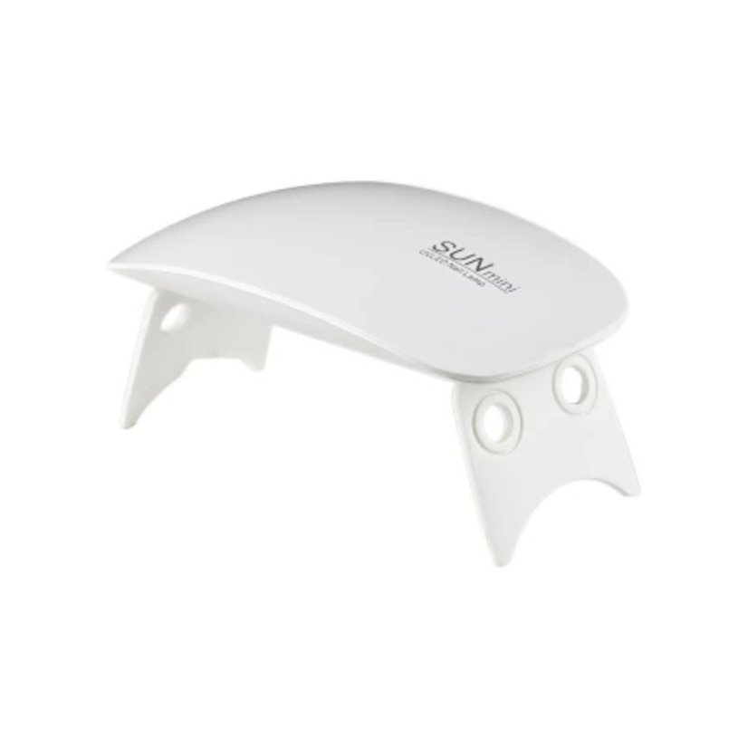 SUN MINI Přenosná UV lampa na nehty bílá, 6W