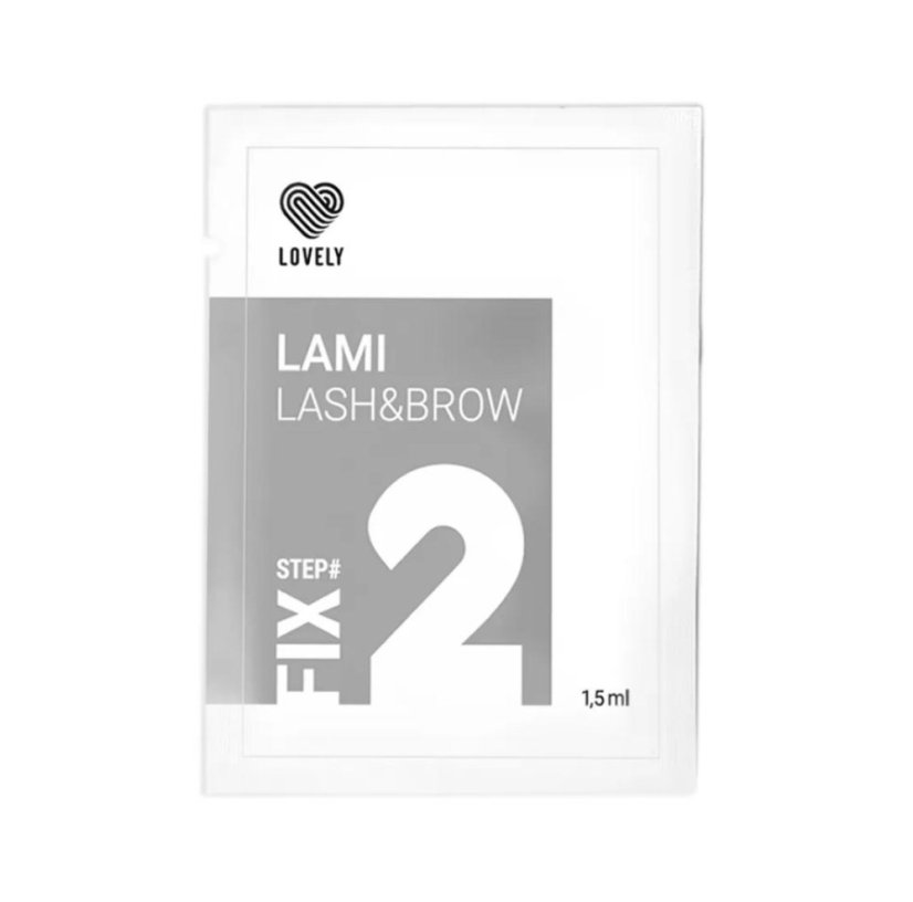 LOVELY Fix 2 - laminación de pestañas y cejas, bolsa 1,5 ml