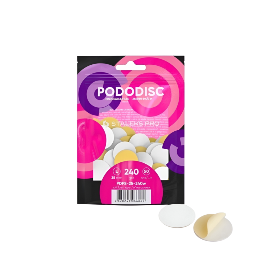 STALEKS Náhradní brusný papír pro pododisk L,PDFS-25-240w 50 ks