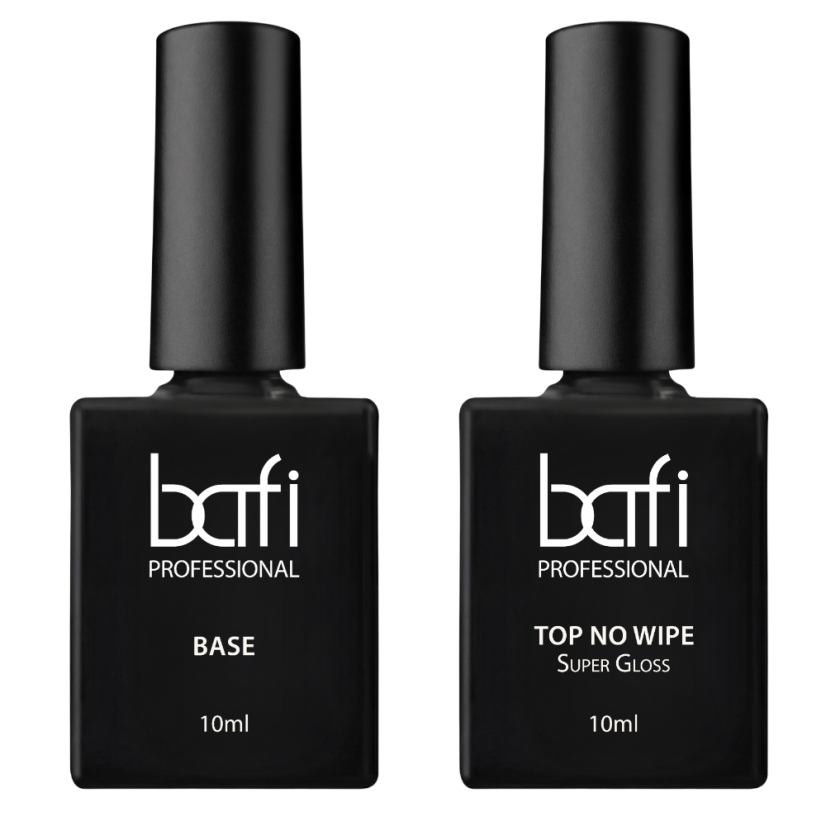 BAFI набор Base Coat + Top No Wipe 10 мл