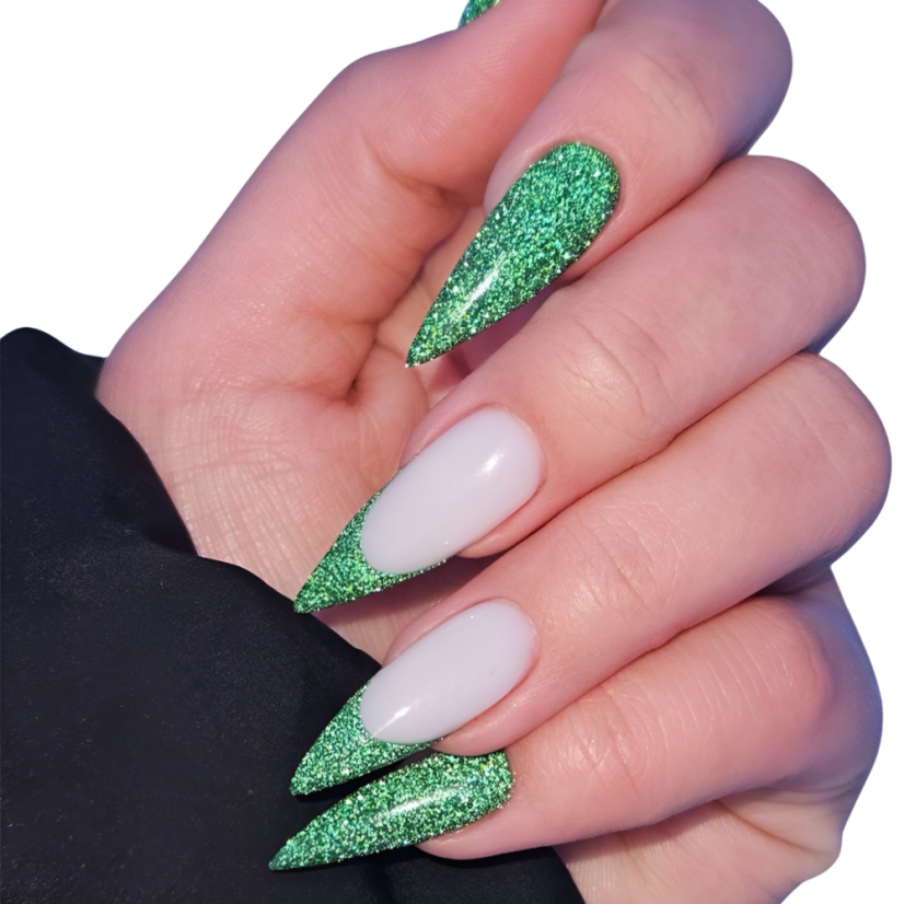 COSMONAIL Gel lak Flashing Disco 40 Magical Green Shimmer, 8 ml