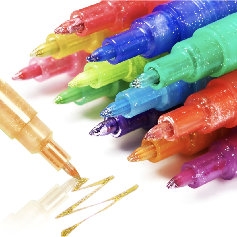 BORN PRETTY Lápices para nail art - Graffiti, juego de 12 uds