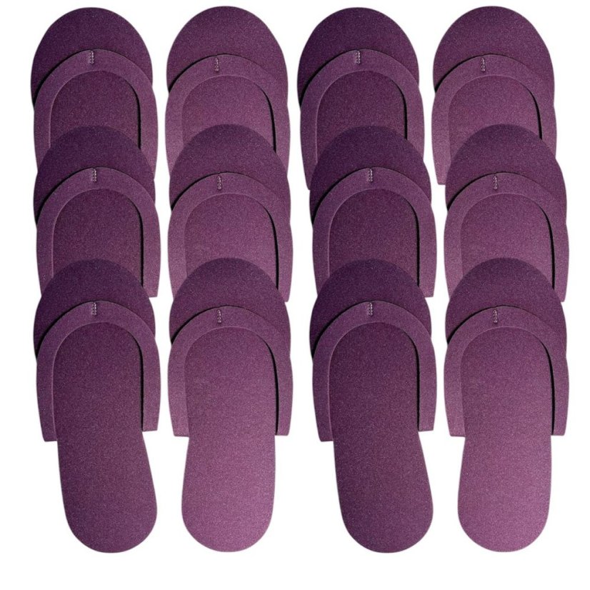 Zapatillas de vinilo, 12 pares