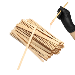 BAFI Špachtle dřevěné tenké, 100 ks