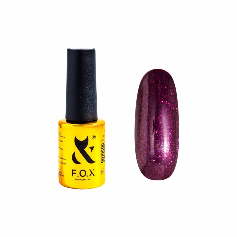 F.O.X - gel lak "Fetish" 005, 7 ml
