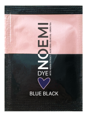 NOEMI Lash & Brow Dye – tinte híbrido para pestañas y cejas Blue black, sobre de 1 g