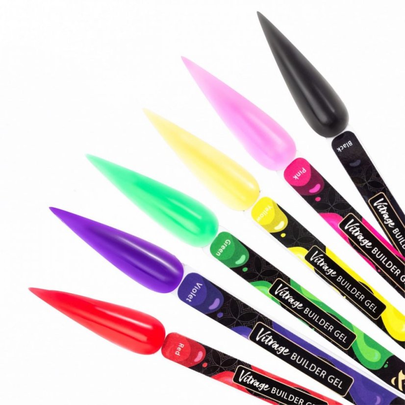 F.O.X - builder gel Vitrage rosa, 15 ml