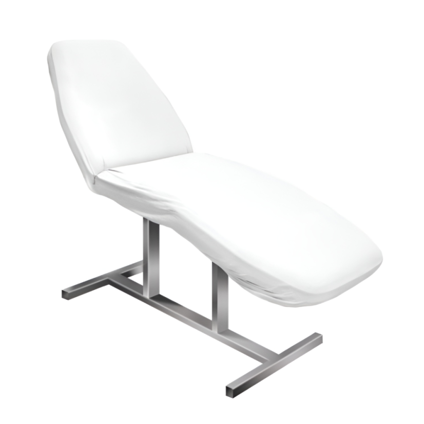 MOLLY LAC Funda para camilla de cosmética, rizo, blanco