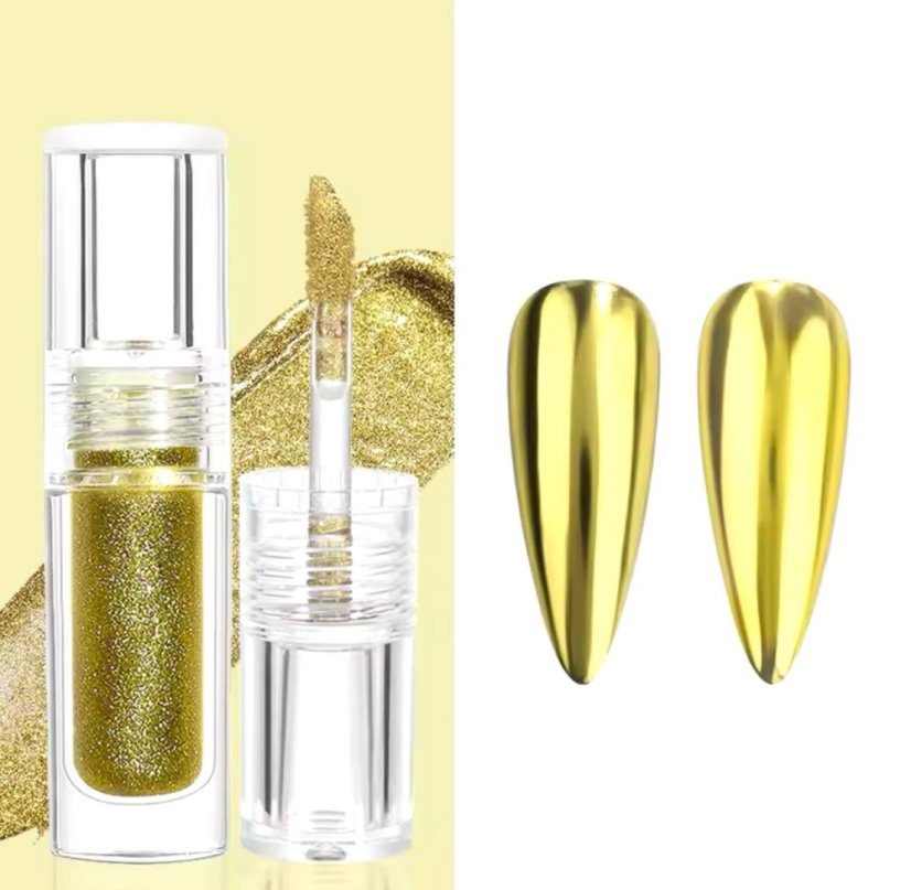 BORN PRETTY - Pigmento de uñas efecto espejo 3, 3 g