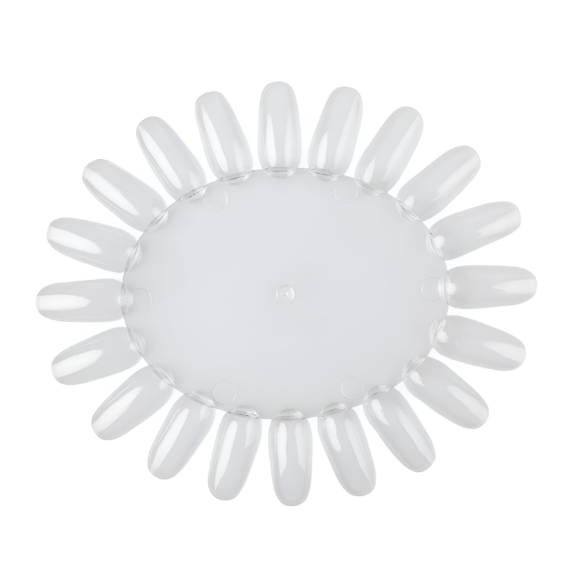 Vzorník na laky a gely heřmánek, transparentní, 3 ks