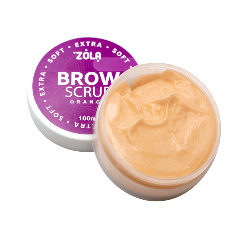 ZOLA Extra Soft Orange - peeling na obočí, 100 ml