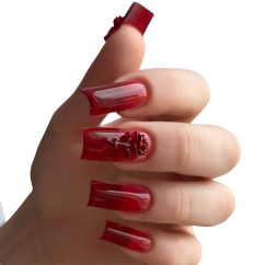 COSMONAIL Gel lak Vitrage 006 Amber Red, 8 ml