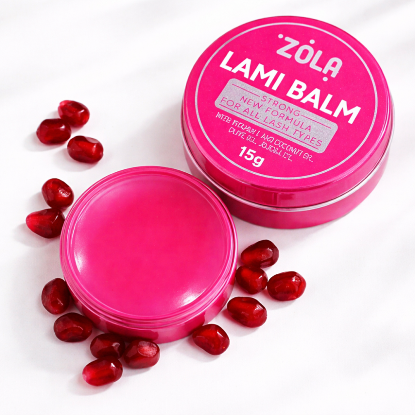 ZOLA Lami Balm Pink – fixační lepidlo pro laminaci řas, 15 g