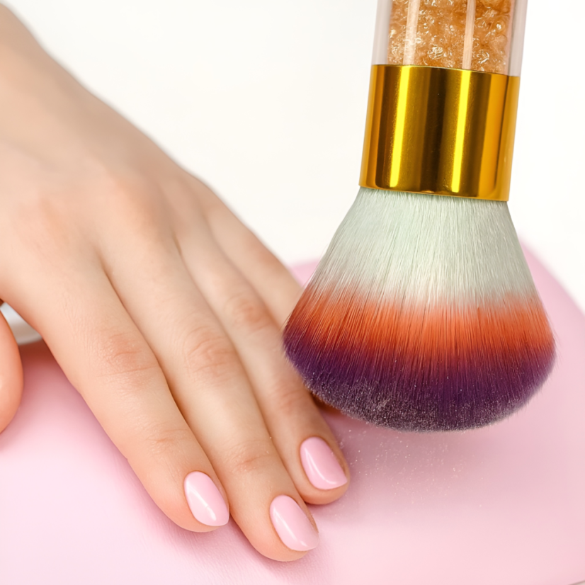 BAFI Crystal - cepillo para polvo de uñas