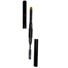 COSMONAIL Brush for acry gel  8 / 2 in 1 , straight