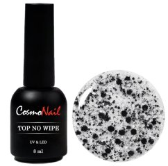 COSMONAIL Top Coat Sparkle Black 034, 8 ml
