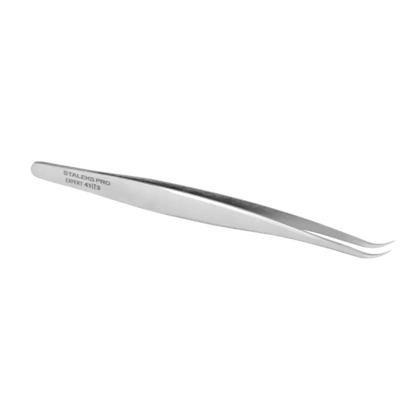 STALEKS - pinzas curvadas para pestañas EXPERT 41 TYPE 3, TE-41/3