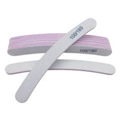 Пилка для ногтей 100/180, бумеранг, набор 25 шт