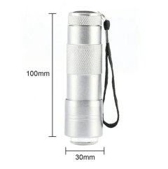 BAFI Mini LED lampa na nehty S1, stříbrná