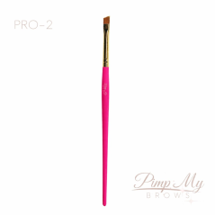 PIMP MY BROWS - štětec na obočí 2, zkosený