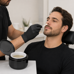BAFI Mini Kit de depilación para el vello de la nariz y las orejas, cejas y bigote