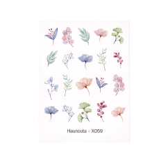 BORN PRETTY Pegatinas para uñas X059