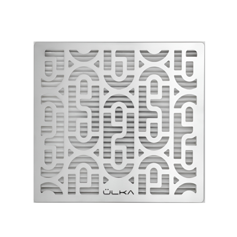ULKA AERO B  rejilla protectora para extractor, plateada-KOPIE-KOPIE