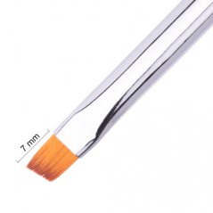 MOLLY LAC Rainbow One Stroke - zkosený/úhlový štětec na gel