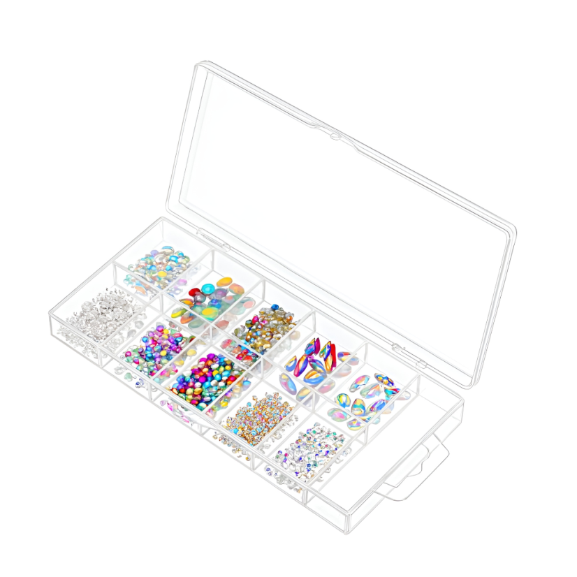 Caja para puntas de uñas