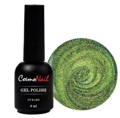 COSMONAIL Gel Polish VIP 5D Cat 008 Golden Green, 8 ml