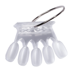 BAFI Sada - Vzorník na gel laky Koruna, průhledný, 2 ks