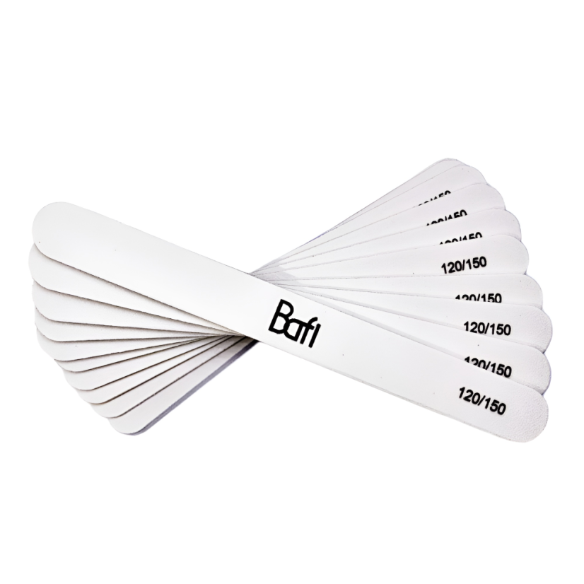 BAFI Straight file 120/150, set of 10