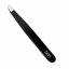 BAFI Pinzas profesionales para cejas Classic 95/3, negra