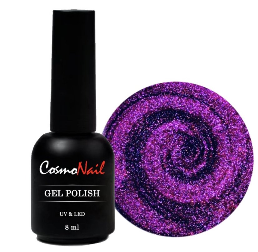 COSMONAIL gel lak VIP 5D Cat 012 Luxury Plum, 8 ml